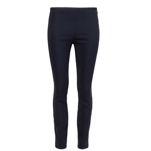 The Row Pants - THE ROW Sotto Skinny Cropped Pant, Dark Navy $790 US 2